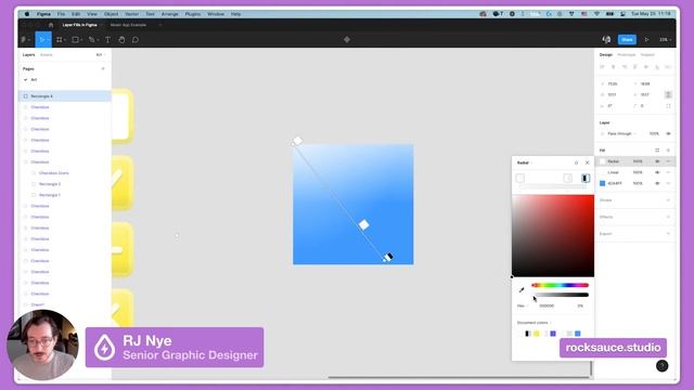 Layer Fills in Figma | Figma Fridays | RJ Nye смотреть онлайн