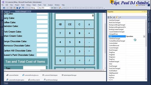 How to Create a Customer Billing System using Database in C# - Part 2 of 2 смотреть онлайн
