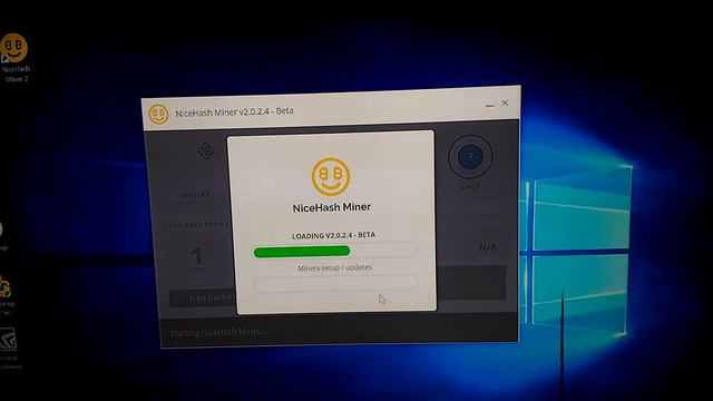 Установка NiceHash Miner