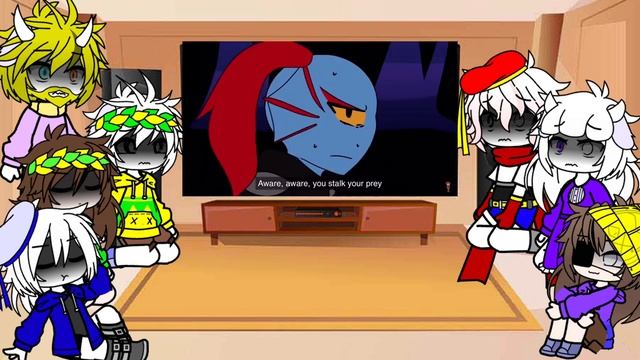 Undertale reacts to sans meme[Part 5] смотреть онлайн