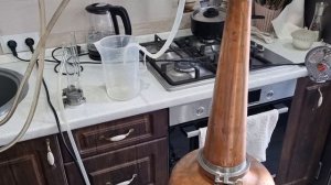 Дробный (второй) перегон, ароматной чачи