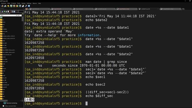 Linux | Date Calculation | BUG in date command ?? смотреть онлайн