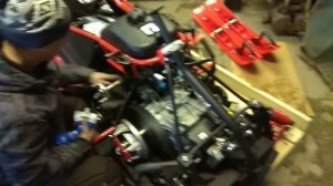 ИСПРАВЛЯЕМ КОСЯКИ В СНЕГОХОДЕ ИРБИС ТУНГУС 600L и 500L(допущены при заводской сборе)