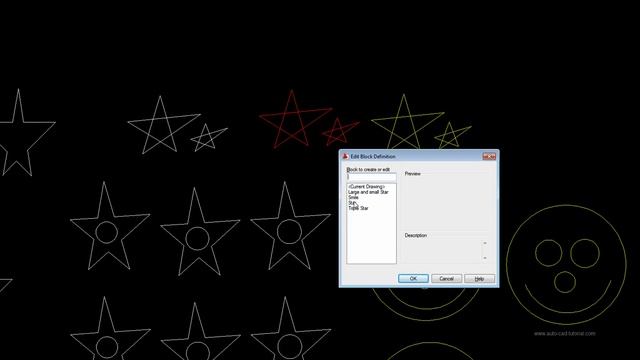AutoCAD Tutorial - Block Panel - Edit смотреть онлайн