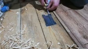 Installation of a hidden handle for the cellar. Монтаж скрытой ручки для погреба DIY #своимируками