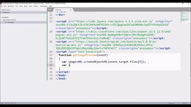 How to Preview an Image Before Upload using JavaScript смотреть онлайн