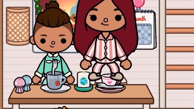 Утро Силии и Лео ?? /// Лео подарил цветы?? /// тока бока /// toca boca /// Secret Toca смотреть онлайн