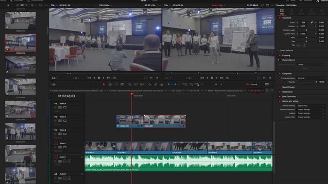 Как правильно ускоряться в DaVinci Resolve 17. Учим скорость и Time Curve смотреть онлайн