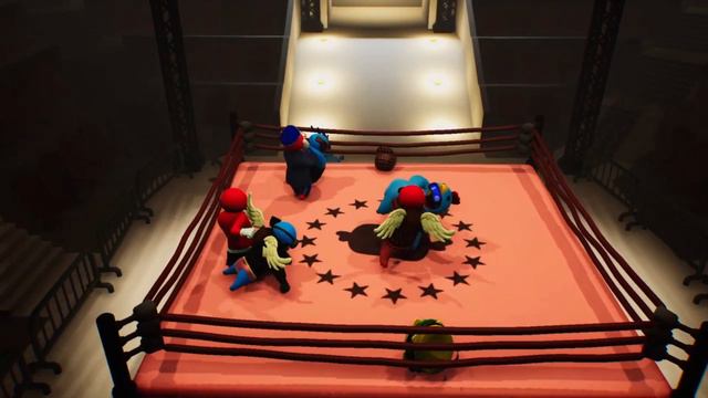 How To Dominate in Gang Beasts... смотреть онлайн
