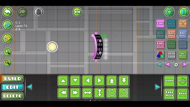 Как сделать ORB чёрным ? В geometry dash?
