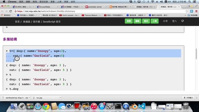 JavaScript 的 JSON 字典格式 -- json смотреть онлайн