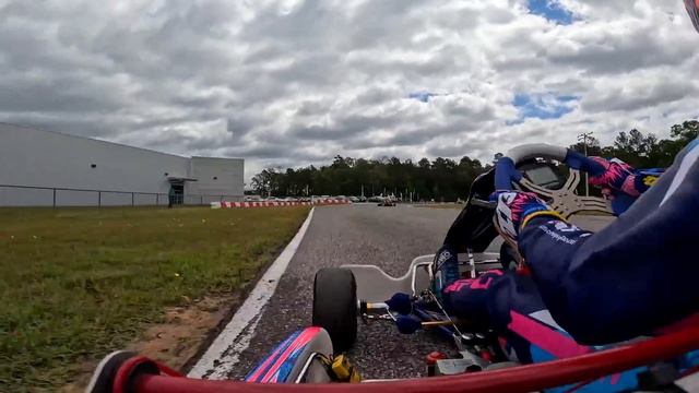 THREE WIDE KART RACE TO THE LINE (Speedsports Houston) смотреть онлайн