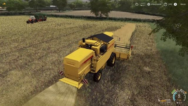 Crazy New Combine Header! | Somerset Farms | Farming Simulator 19 смотреть онлайн