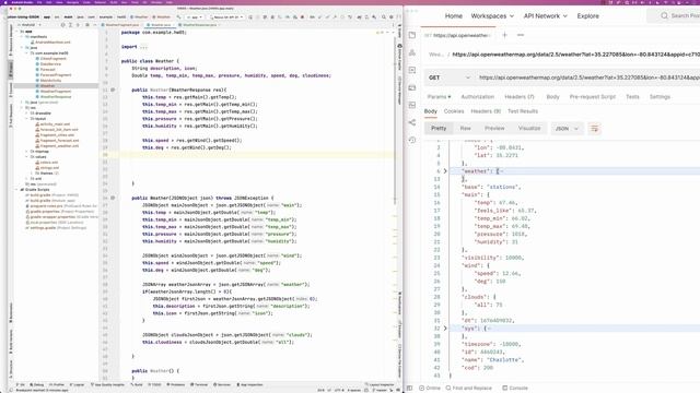 Week 6: HTTP, REST APIs and JSON Parsing - Solving Homework 5 Using GSON Library смотреть онлайн