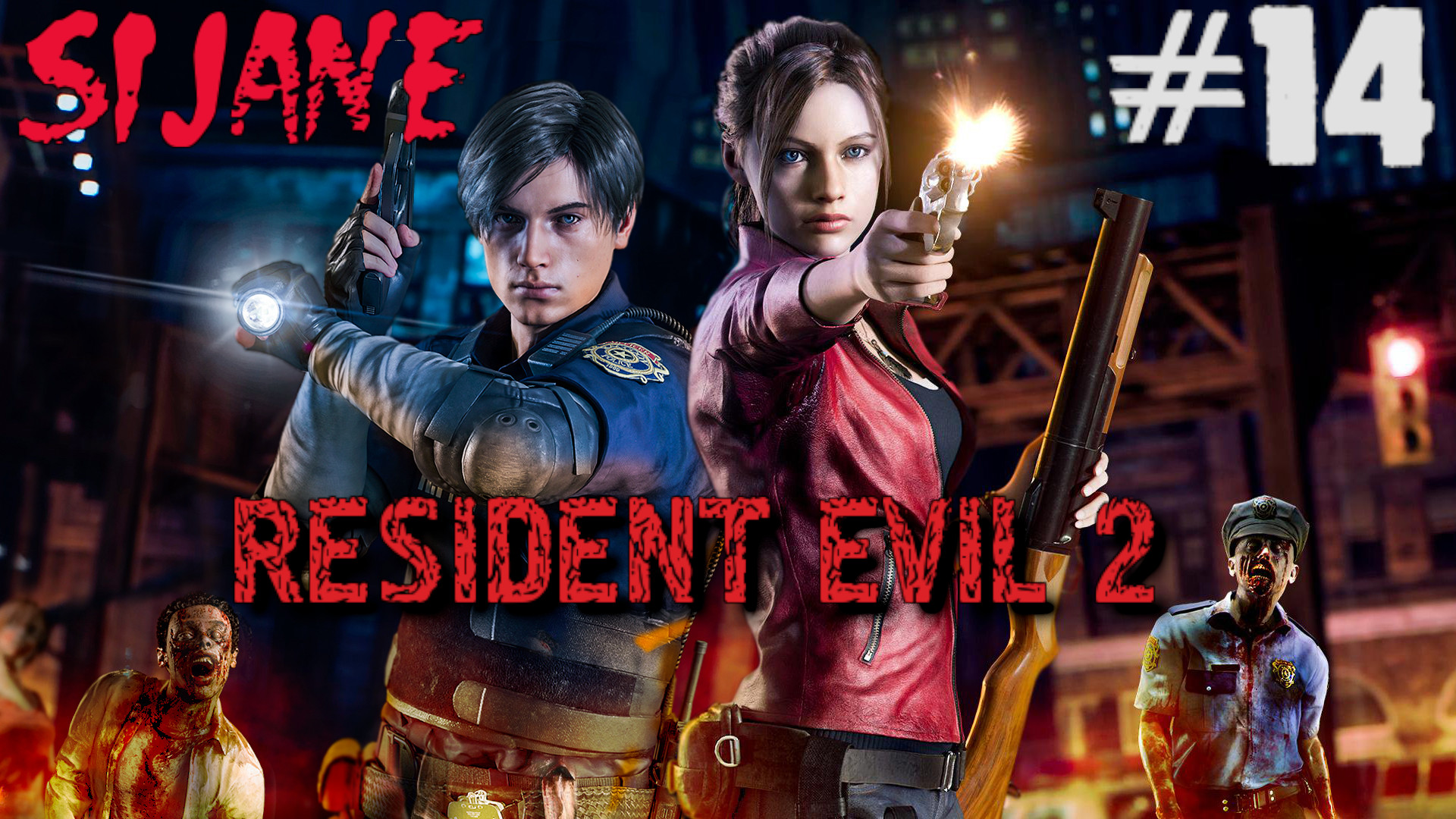 Resident Evil 2_Клэр #14 Марвин с друзьями смотреть онлайн