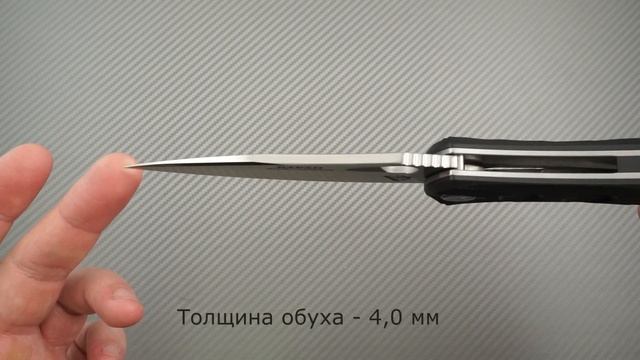 Складной нож НОКС "Варан" клинок D2, рукоять G10 (черный), краткий видео обзор и распаковка смотреть онлайн