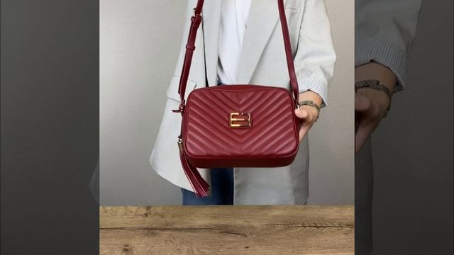 17806-398 FABRETTI Сумка жен. нат. кожа 