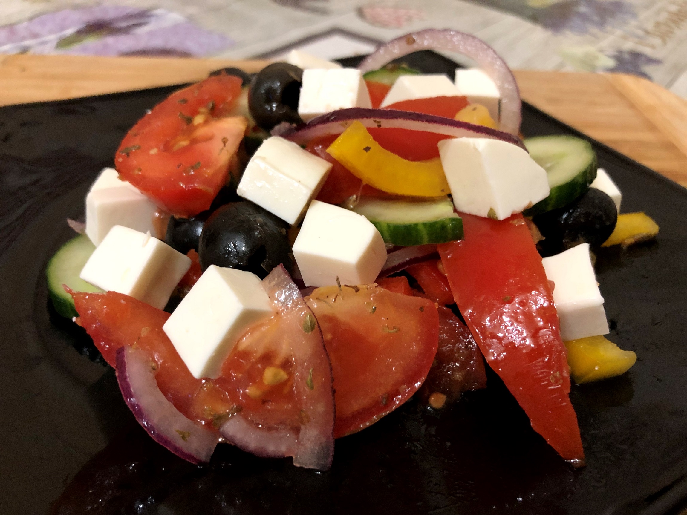 Готовим ГРЕЧЕСКИЙ САЛАТ!