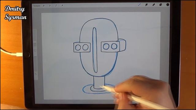 How to draw robot, Как нарисовать робота смотреть онлайн