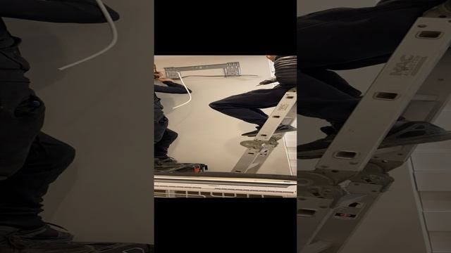 монтаж Kentatsu на заложенную трассу