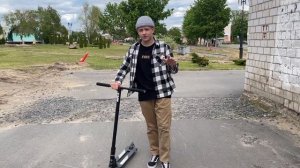 (manual) Обучение трюку на самокате мануал