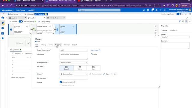 Azure Data Factory - Split file into multiple files based on a Key column смотреть онлайн