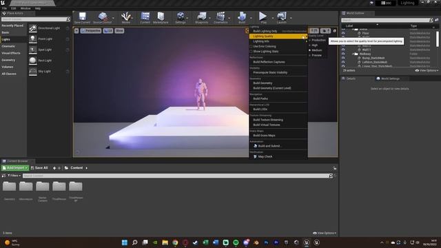 How To Fix The "Lighting Needs To Be Rebuilt" Error Message In Unreal Engine 4 (Tutorial) смотреть онлайн