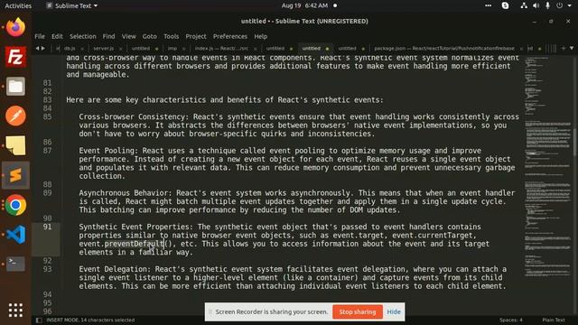 React interview questions in Hindi #26 What are Synthetic events in React смотреть онлайн