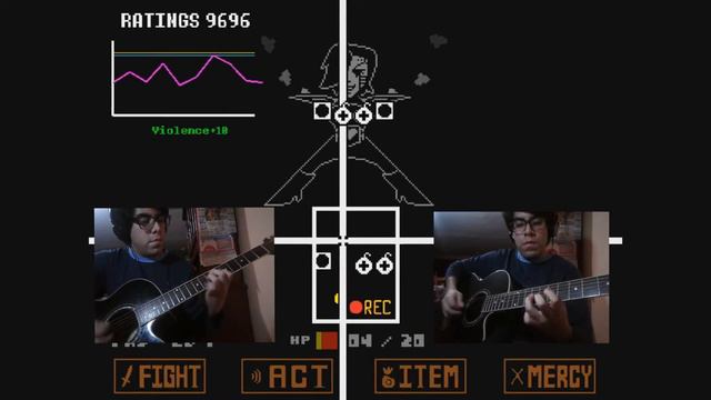 Death By Glamour Undertale COVER смотреть онлайн