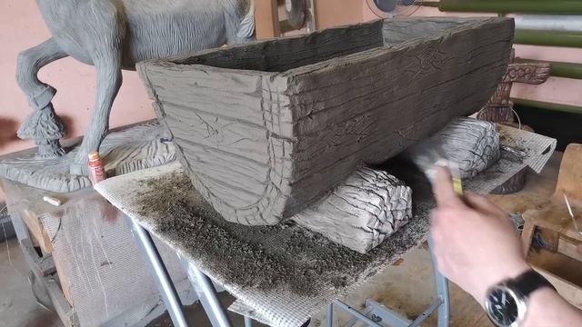 Цветочница, горшок, вазон под старое дерево на приусадебный участок, дачу своими руками смотреть онлайн