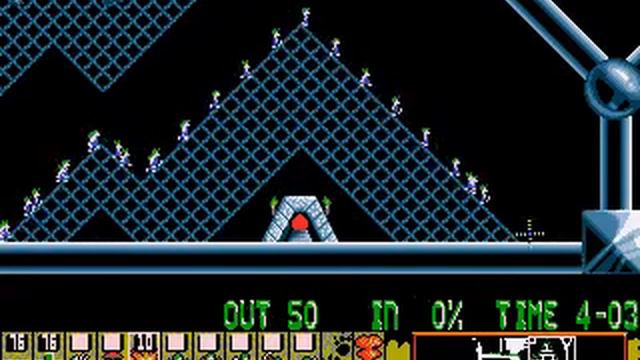 Lemmings Laziness Challenge - Tricky 16 смотреть онлайн