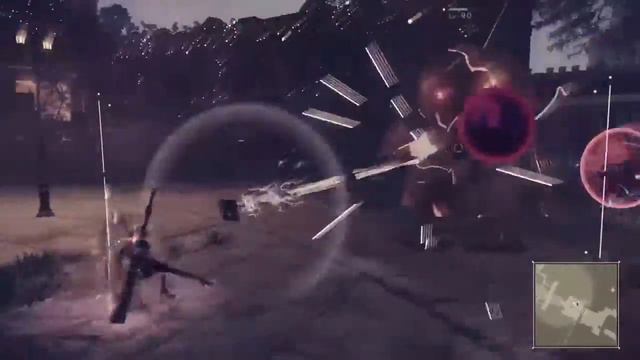 NieR: Automata Boss Amusement Park Rabbit (A2) смотреть онлайн