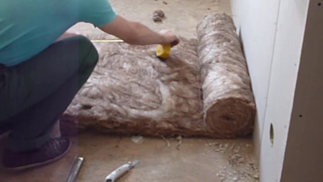 Шумоизоляция минватой или укладка минеральной ваты