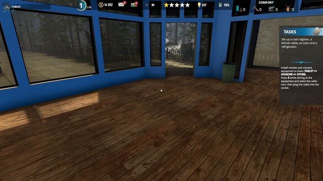 Cafe Owner Simulator - Let's Build the Restaurant of our Dreams - First Look! смотреть онлайн