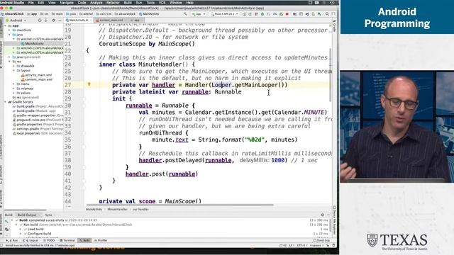 Coroutines and Handlers (via the Absurd Clock demo) смотреть онлайн