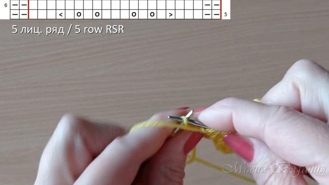 Подснежники. Интересный узор с шишечками смотреть онлайн