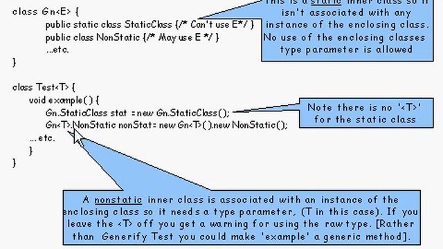 Java Tutorial 24.34: Generic types and Wildcard types смотреть онлайн