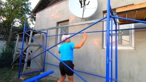 КАК БЫСТРО СОБРАТЬ РАМНЫЕ СТРОИТЕЛЬНЫЕ ЛЕСА//