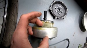 Электровелосипед! Смазка моторколеса солидолом!