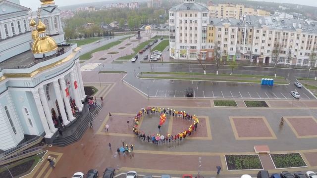 Пасхальный флешмоб в Саранске смотреть онлайн