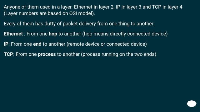 Ethernet vs TCP vs IP? смотреть онлайн