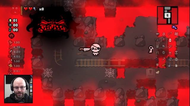 The Best Curse Room In Isaac History | Repentance on Stream (Episode 8) смотреть онлайн