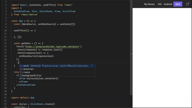 React Native: ScrollView (Add Items to ScrollView using Loop) смотреть онлайн