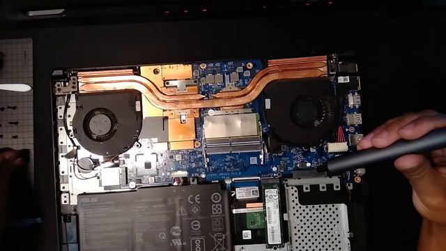 Asus TUF Gaming FX504GM Disassembly 拆解 смотреть онлайн