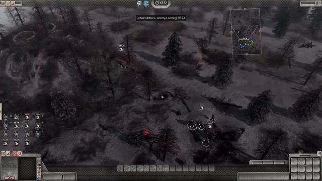 US Army Defense Line Overrun Battle of the Bulge 1944 | Men of War: Assault Squad 2 Gameplay смотреть онлайн