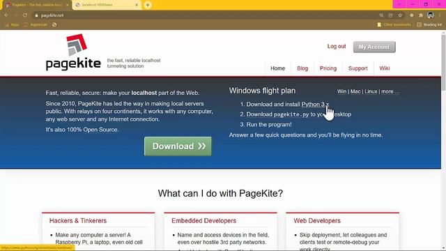 PageKite Tunneling Tutorial #TutorAfterNgantor смотреть онлайн