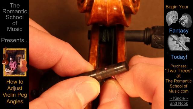 How to REALLY Replace or Change a Violin String, and How to Adjust the Pegs! смотреть онлайн