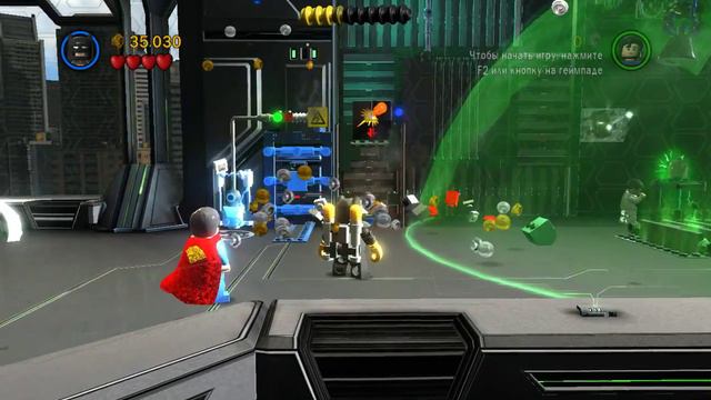 Прохождение игры LEGO Batman 2.DC Super Heroes. Часть 8. Исследование и разработка. смотреть онлайн