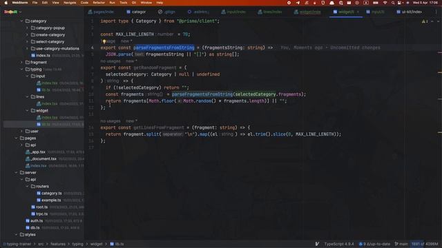Part 6 - Typing Widget | Building Typing App with T3 stack (tRPC, Tailwind, Typescript, Next) смотреть онлайн