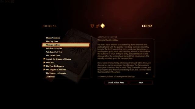 Act 2 Codex Entries - Let's Play Dragon Age 2 смотреть онлайн